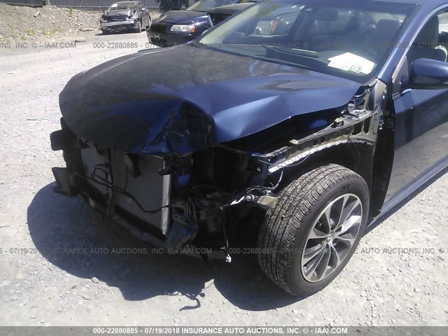 4T1BK1EB1HU261947 - 2017 TOYOTA AVALON XLE PLUS/PREMIUM/TOUR/LTD BLUE photo 6