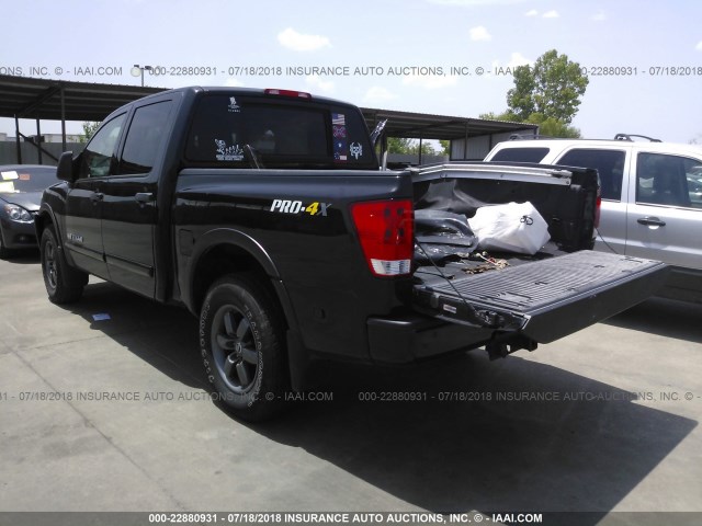 1N6BA0EC6FN505882 - 2015 NISSAN TITAN S/SV/SL/PRO-4X BLACK photo 3