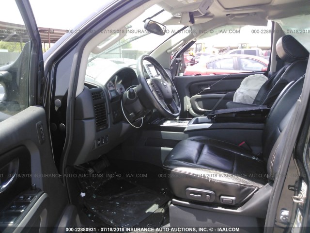 1N6BA0EC6FN505882 - 2015 NISSAN TITAN S/SV/SL/PRO-4X BLACK photo 5