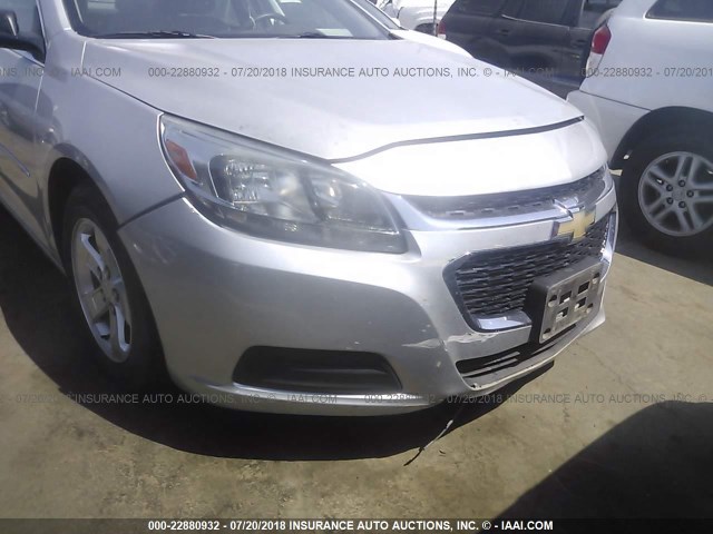 1G11B5SL2FF106578 - 2015 CHEVROLET MALIBU LS SILVER photo 6