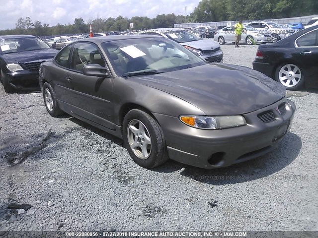 1G2WP12K2YF105775 - 2000 PONTIAC GRAND PRIX GT BROWN photo 1