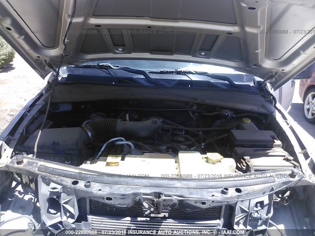 1D8GT28K79W549200 - 2009 DODGE NITRO SE فضي صورة 10