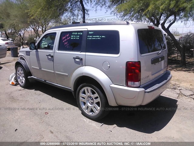 1D8GT28K79W549200 - 2009 DODGE NITRO SE فضي صورة 3
