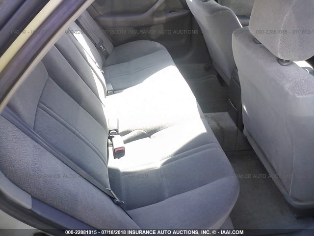 4T1BG22K01U064091 - 2001 TOYOTA CAMRY CE/LE/XLE SILVER photo 8