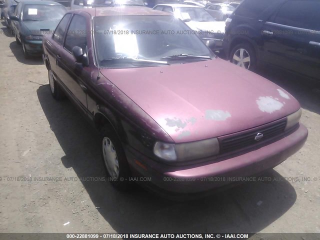 1N4EB32H3RC777956 - 1994 NISSAN SENTRA E/XE/SE/LE BURGUNDY photo 1