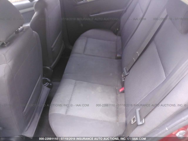 KL1TD56E19B600262 - 2009 CHEVROLET AVEO LS/LT 红色 照片 8