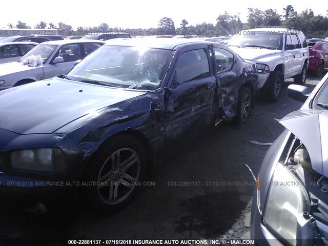 2B3KA43R47H784357 - 2007 DODGE CHARGER SE/SXT GRAY photo 6