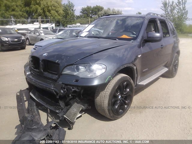 5UXZV8C57CL422217 - 2012 BMW X5 XDRIVE50I Gri fotoğraf 2