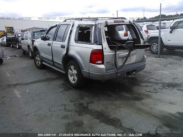 1FMZU63K83UA34692 - 2003 FORD EXPLORER XLT/XLT SPORT/NBX 银色 照片 3
