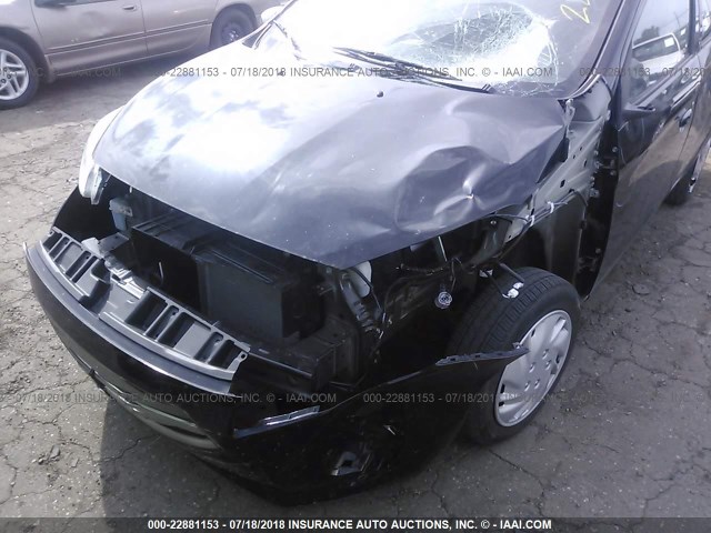 ML32F3FJXHHF11274 - 2017 MITSUBISHI MIRAGE G4 ES შავი ფოტო 6