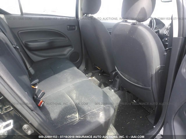 ML32F3FJXHHF11274 - 2017 MITSUBISHI MIRAGE G4 ES შავი ფოტო 8