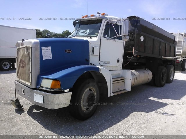 1XPCD69X4MN310681 - 1991 PETERBILT 377 WHITE photo 2