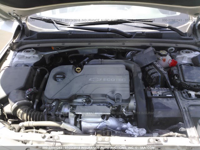1G1ZB5ST6HF218838 - 2017 CHEVROLET MALIBU LS Gümüş foto 10