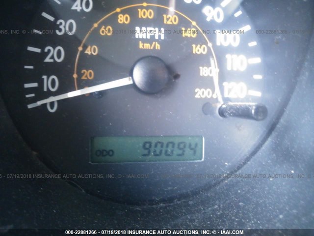 KL1TD62655B327504 - 2005 CHEVROLET AVEO LS SILVER photo 7