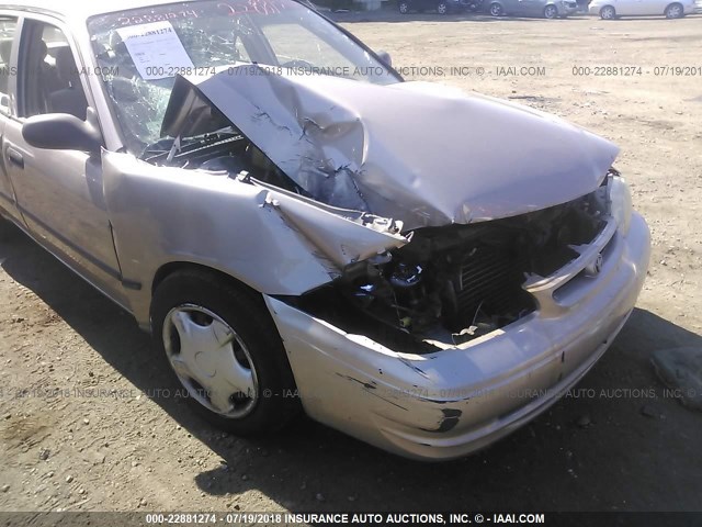 2T1BR12E5YC333129 - 2000 TOYOTA COROLLA VE/CE/LE 棕色 照片 6