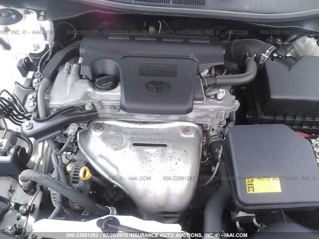 4T1BF1FK4EU311755 - 2014 TOYOTA CAMRY L/SE/LE/XLE 白色 照片 10