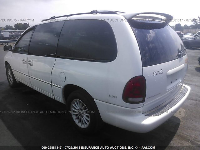 1C4GP54L3YB622569 - 2000 CHRYSLER TOWN & COUNTRY LXI WHITE photo 3