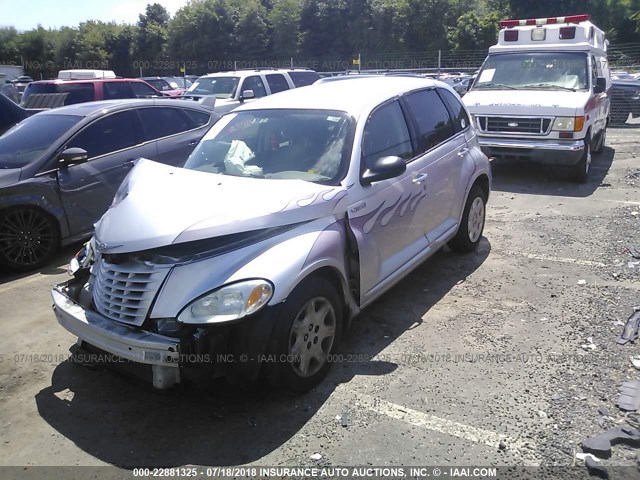 3C4FY48B42T287171 - 2002 CHRYSLER PT CRUISER CLASSIC GRAY photo 2