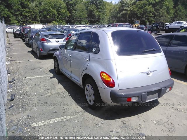 3C4FY48B42T287171 - 2002 CHRYSLER PT CRUISER CLASSIC GRAY photo 3