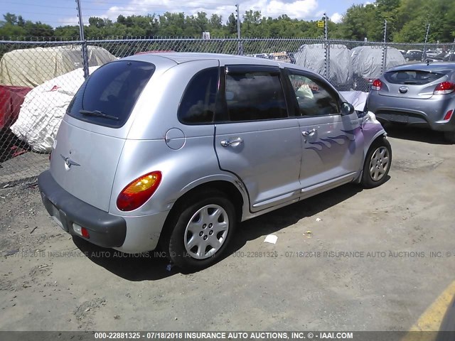 3C4FY48B42T287171 - 2002 CHRYSLER PT CRUISER CLASSIC GRAY photo 4