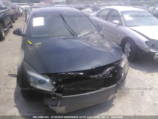 2G4GV5GV4C9170947 - 2012 BUICK REGAL GS BLACK photo 6