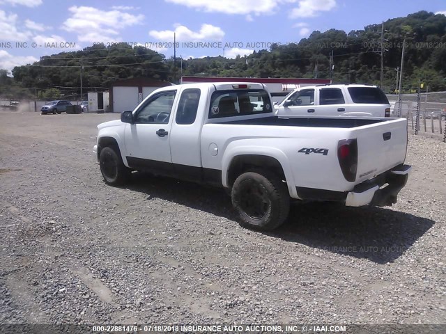 1GCDT299488185690 - 2008 CHEVROLET COLORADO LS WHITE photo 3