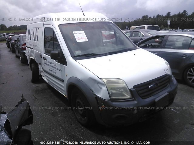 NM0LS7AN9AT022067 - 2010 FORD TRANSIT CONNECT XL WHITE photo 1