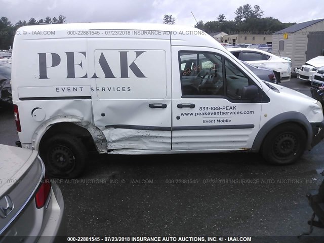 NM0LS7AN9AT022067 - 2010 FORD TRANSIT CONNECT XL WHITE photo 6