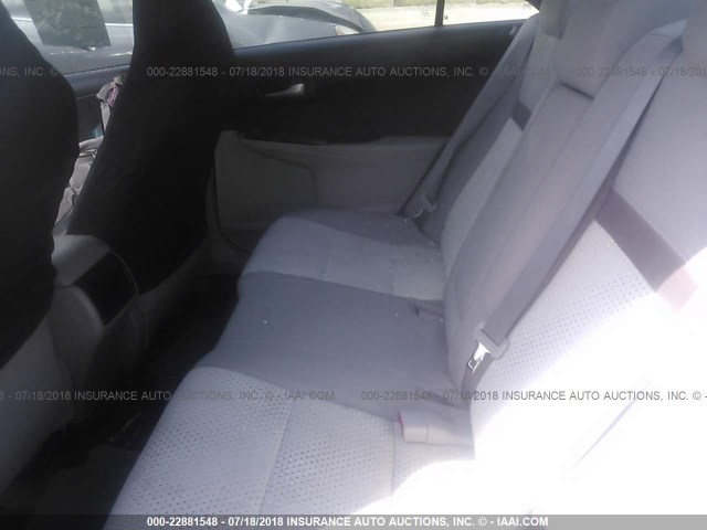 4T4BF1FK1DR331000 - 2013 TOYOTA CAMRY L/SE/LE/XLE 银色 照片 8