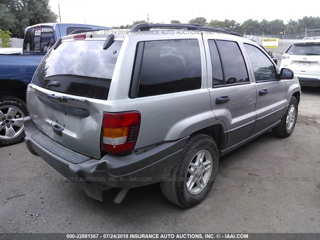 1J4GW48S84C294241 - 2004 JEEP GRAND CHEROKEE LAREDO/COLUMBIA/FREEDOM 金色 照片 4