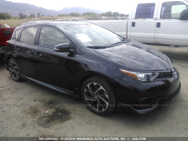 JTNKARJE7HJ537390 - 2017 TOYOTA COROLLA IM BLACK photo 1