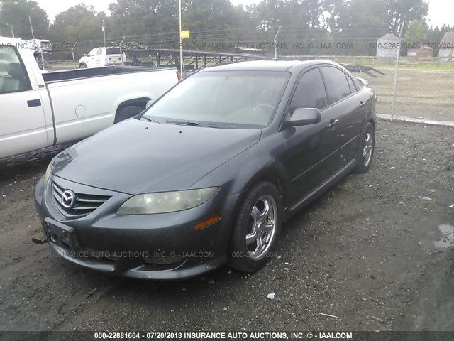 1YVHP84C755M62240 - 2005 MAZDA 6 I Grau Foto 2