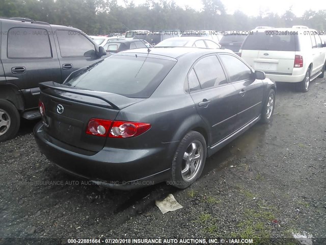 1YVHP84C755M62240 - 2005 MAZDA 6 I Grau Foto 4