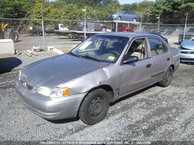 2T1BR12E8XC249515 - 1999 TOYOTA COROLLA VE/CE/LE TAN photo 2