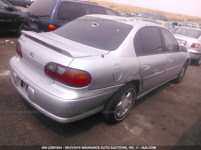 1G1NE52J93M649876 - 2003 CHEVROLET MALIBU LS فضي صورة 4