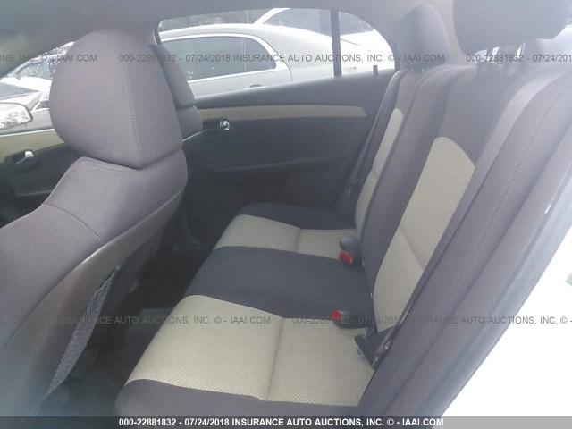 1G1ZA5EU3CF398084 - 2012 CHEVROLET MALIBU LS 白色 照片 8