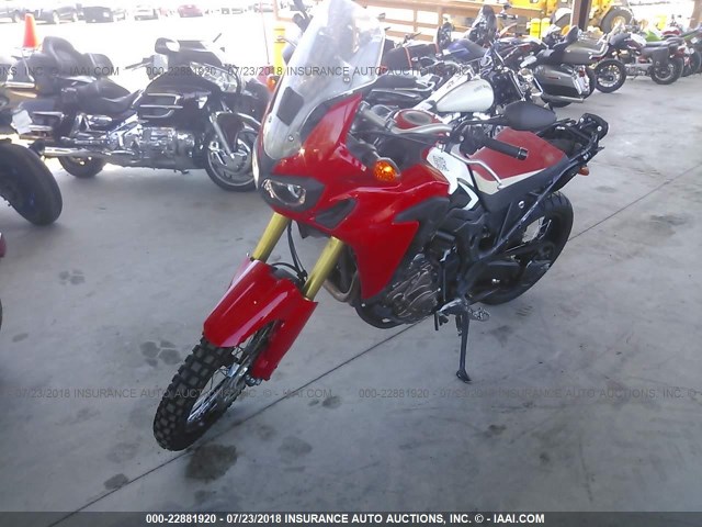 JH2SD0445GK000804 - 2016 HONDA CRF1000 RED photo 2