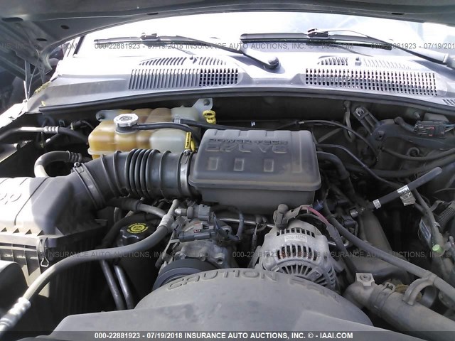 1J4GL48K23W600582 - 2003 JEEP LIBERTY SPORT/FREEDOM მწვანე ფოტო 10