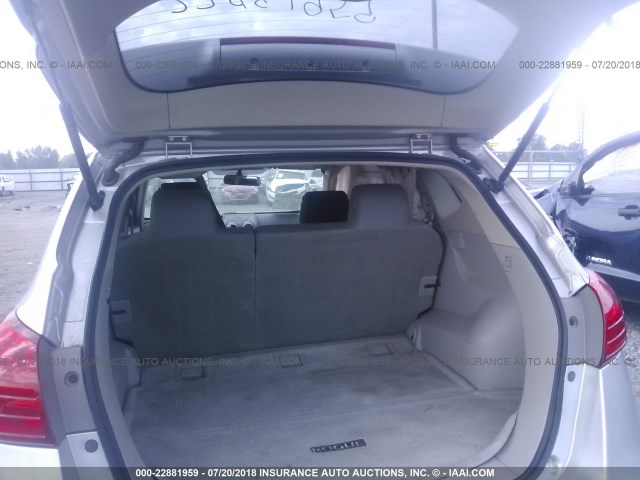 JN8AS5MT4CW260083 - 2012 NISSAN ROGUE S/SV SILVER photo 8