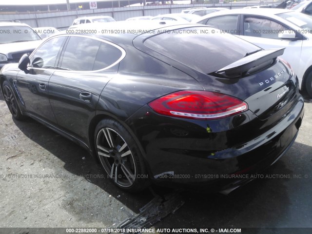 WP0AB2A71FL050290 - 2015 PORSCHE PANAMERA S/4 BLACK photo 3