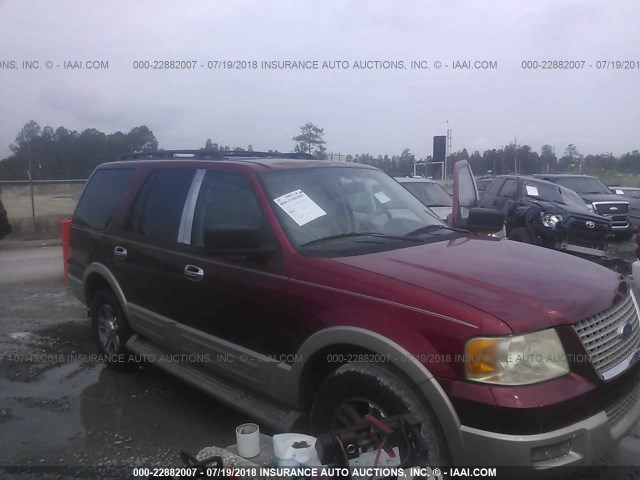 1FMFU175X5LA42537 - 2005 FORD EXPEDITION EDDIE BAUER RED photo 4