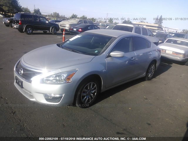 1N4AL3AP1DN584416 - 2013 NISSAN ALTIMA 2.5/S/SV/SL SILVER photo 2