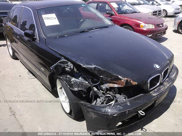 WBADT43471GX26457 - 2001 BMW 525 I AUTOMATIC BLACK photo 1