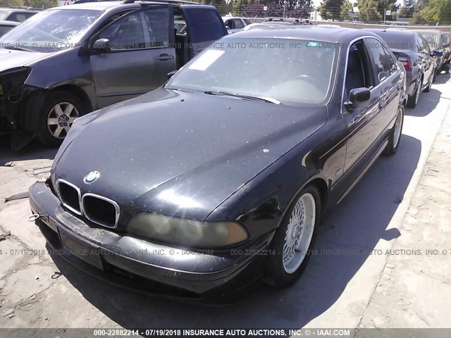 WBADT43471GX26457 - 2001 BMW 525 I AUTOMATIC BLACK photo 2