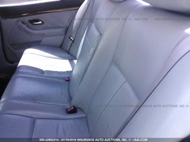 WBADT43471GX26457 - 2001 BMW 525 I AUTOMATIC BLACK photo 8