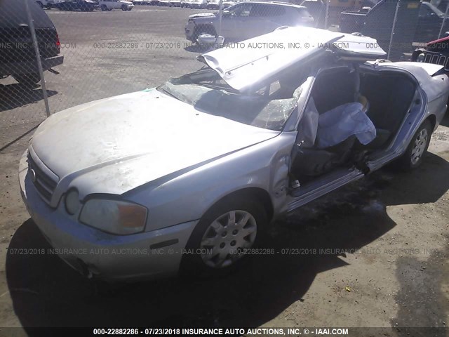 KNAGD126445330675 - 2004 KIA OPTIMA LX/EX SILVER photo 2