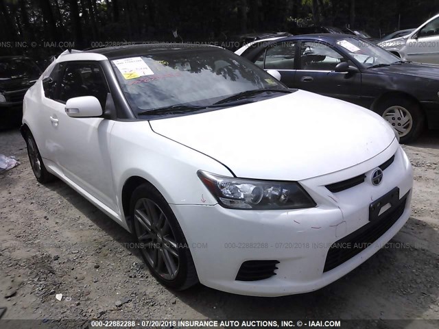 JTKJF5C79D3059568 - 2013 TOYOTA SCION TC 白色 照片 1