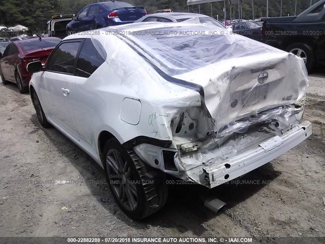 JTKJF5C79D3059568 - 2013 TOYOTA SCION TC 白色 照片 3