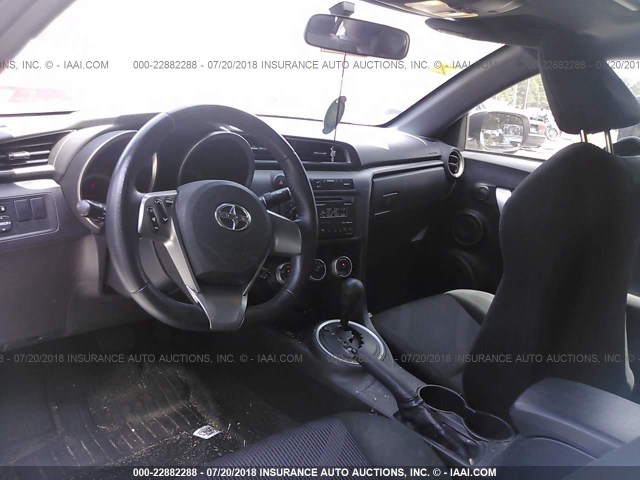 JTKJF5C79D3059568 - 2013 TOYOTA SCION TC 白色 照片 5