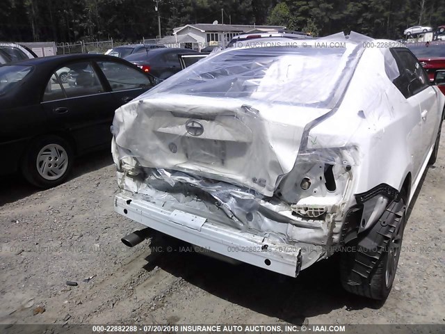 JTKJF5C79D3059568 - 2013 TOYOTA SCION TC 白色 照片 6